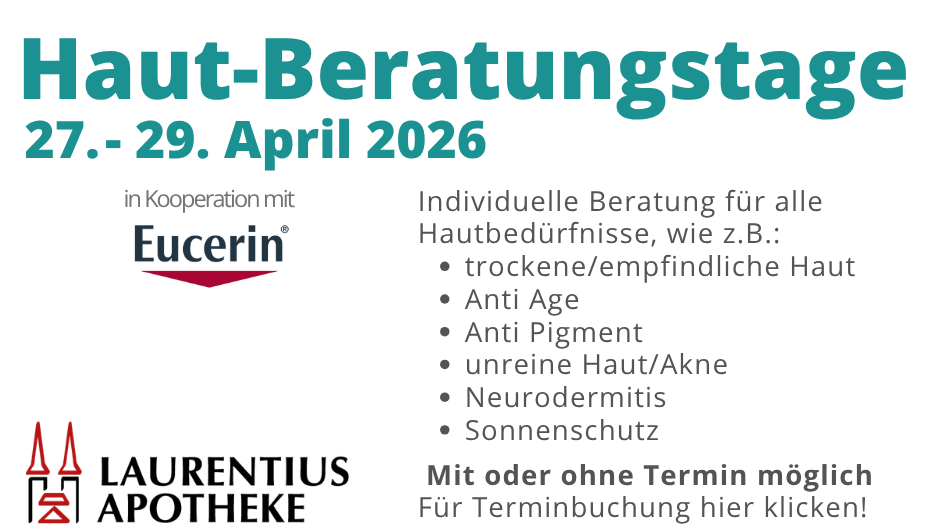 Hautberatungstage 27.-29.4.2026